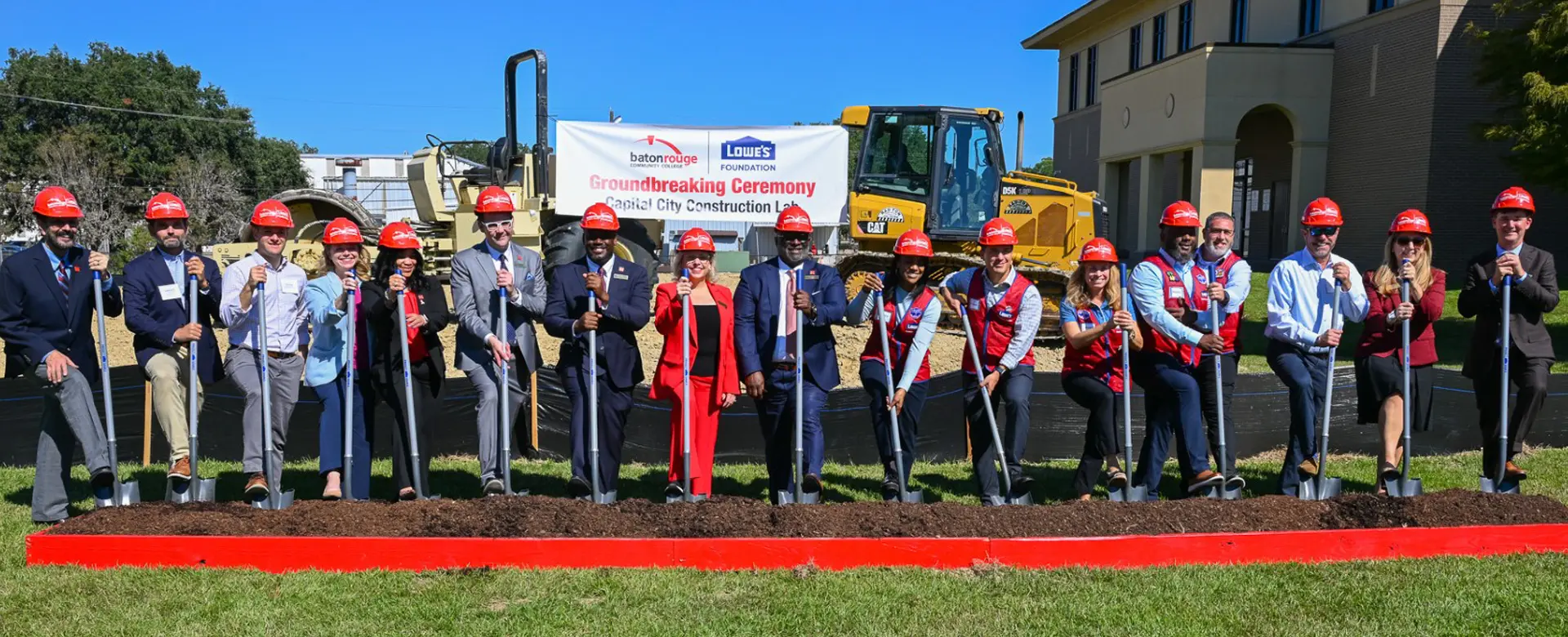 BRCC Breaks Ground on New Construction Lab on Mid City Campus